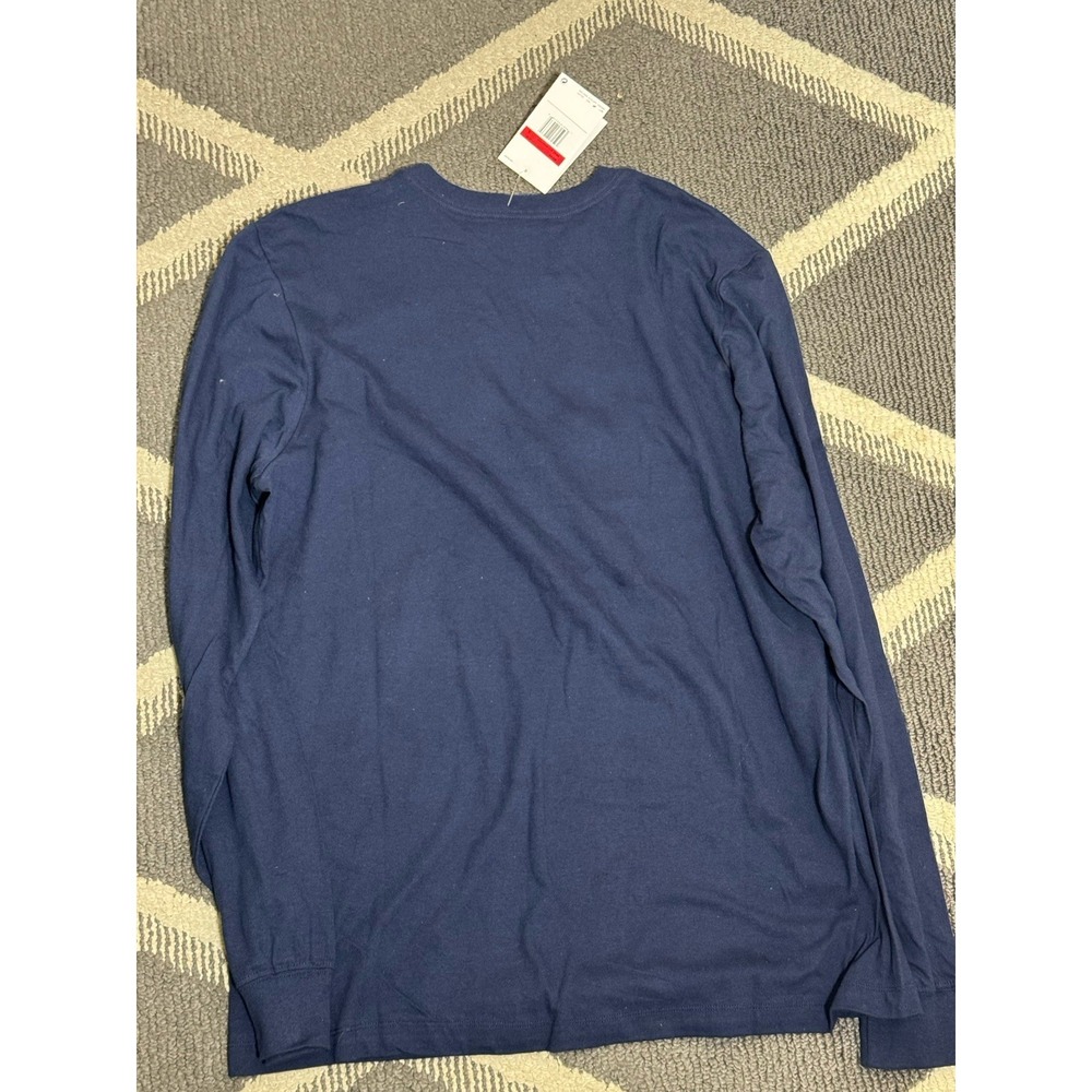 New With Tags Nike‎ Michigan Wolverines Navy Blue Mens L Shirt Softball NCAA - Picture 5 of 5